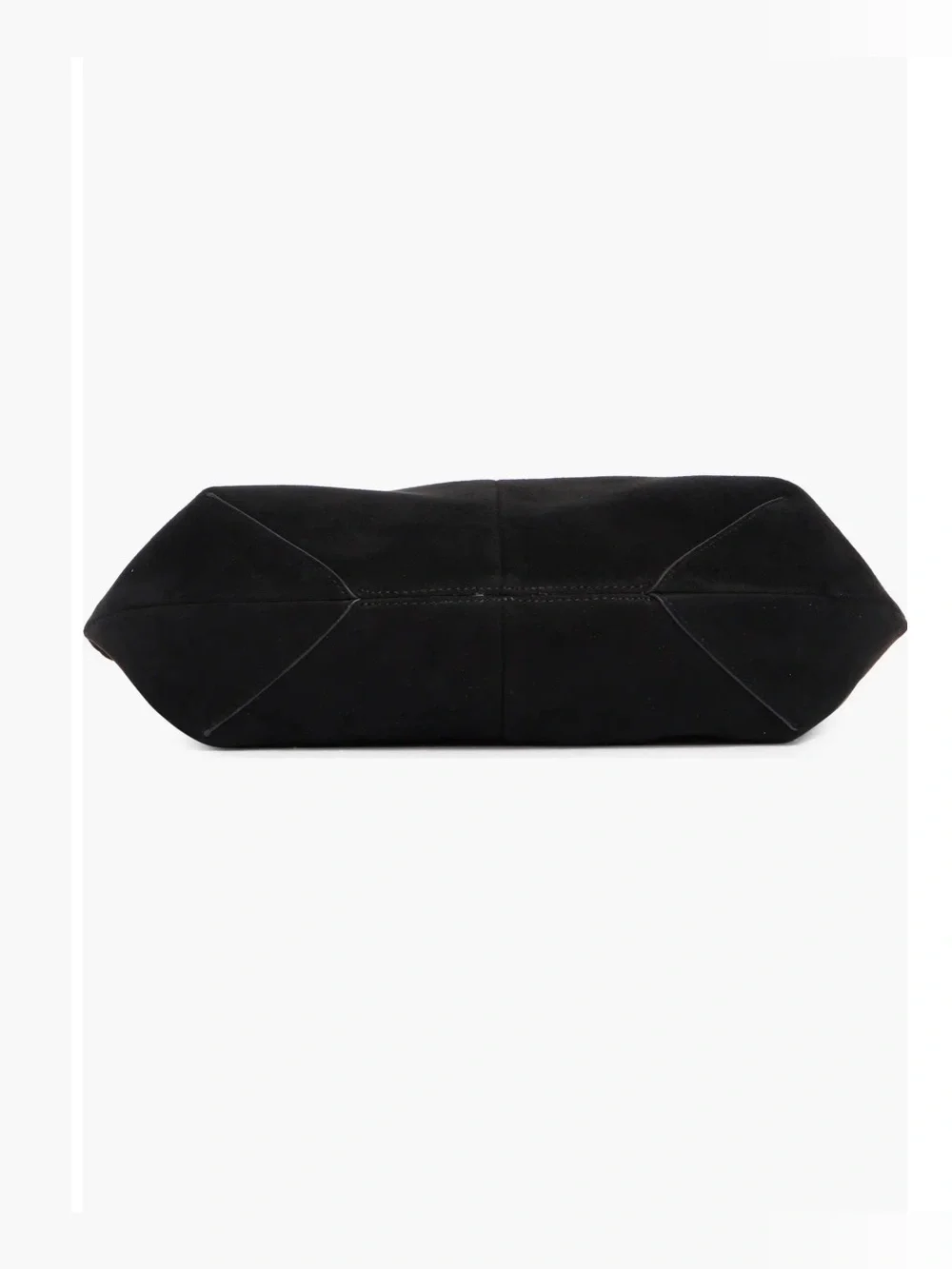 JW PEI Dara Faux Suede Hobo Bag. Black.